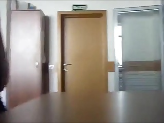 Русский секс на столе с секретаршей